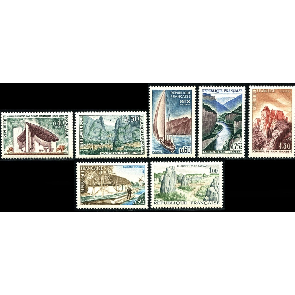 Timbres De France Moderne 1965 N 1435 1441